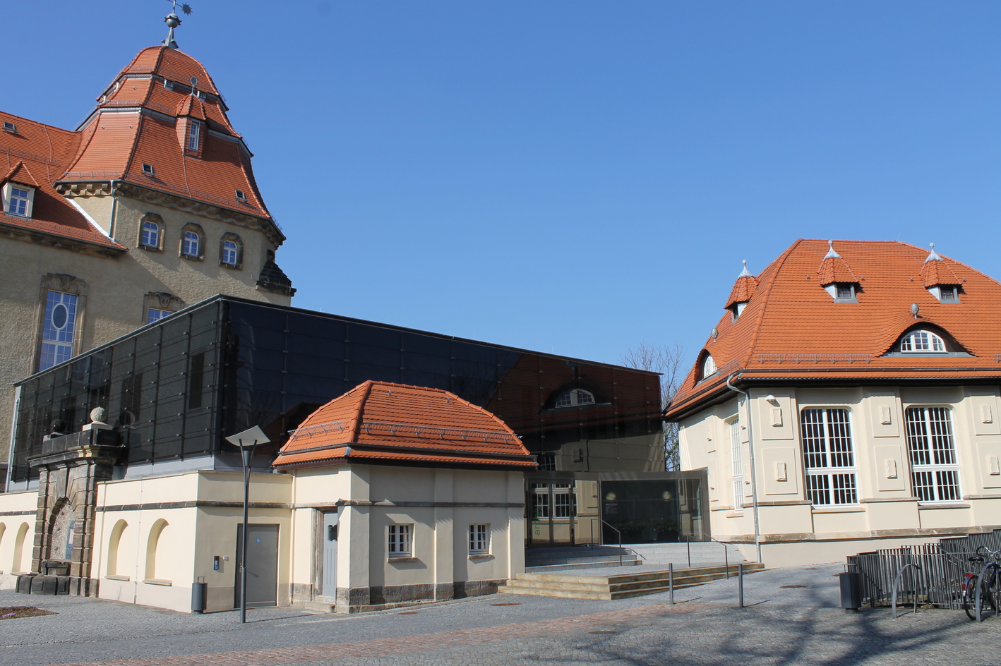 Eingangsbereich des Archivverbundes Pirna