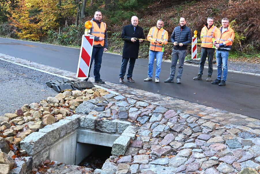 Foto von der Verkehrsfreigabe