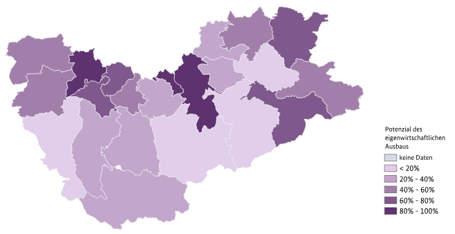 Potenzialanalyse des eigenwirtschaftlichen Glasfaserausbaus in Deutschland Landkreis SÄCHSISCHE SCHWEIZ-OSTERZGEBIRGE