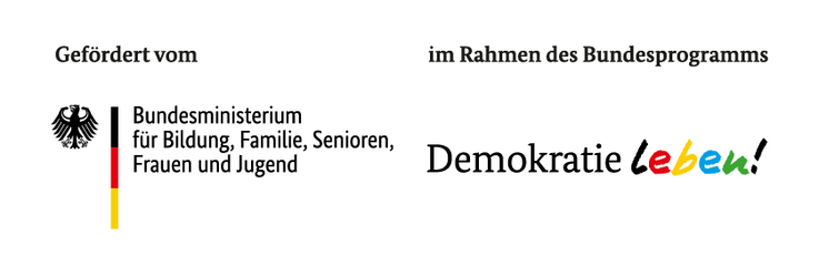 Logo des Bundesprogramms "Demokratie leben!"