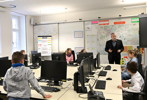 Foto vom Schulbesuch