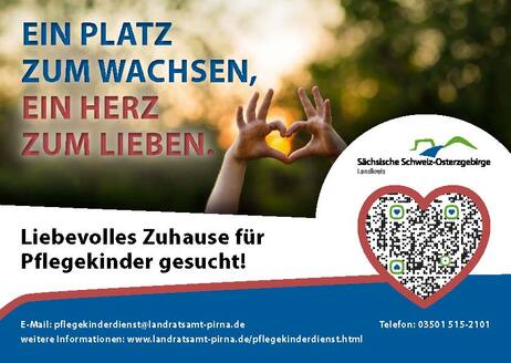 Logo des Pflegekinderdienstes im Lk SOE