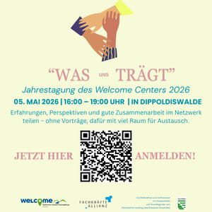 Veranstaltungsinfo mit QR-Code