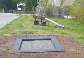 Barrierefreies Trampolin