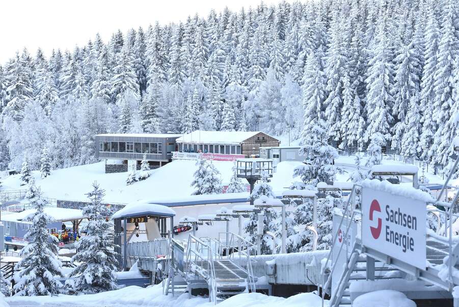 Bobbahn in Altenberg