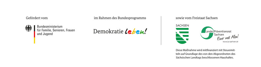 Logos Partnerschaften Demokratie