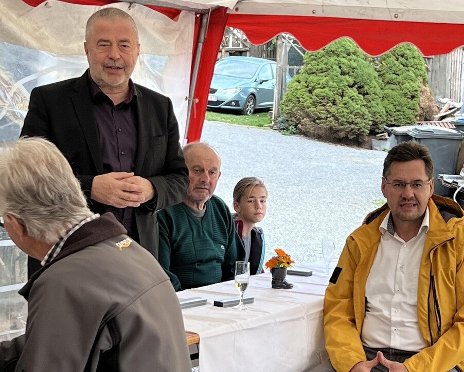 Einweihungsfeier Jugendclub Goßdorf