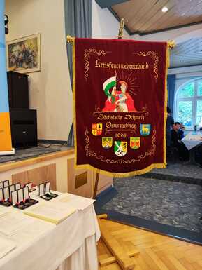 Wimpel des Kreisfeuerwehrverband Sächsische Schweiz-Osterzgebirge