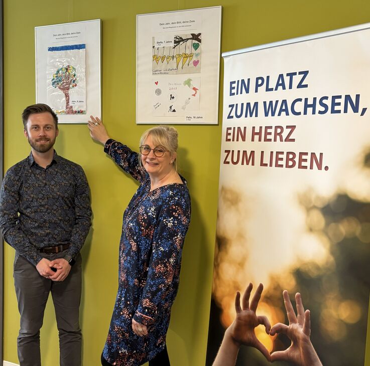 Foto der Ausstellung des PKD dein jahr dein Bild deine Ziele