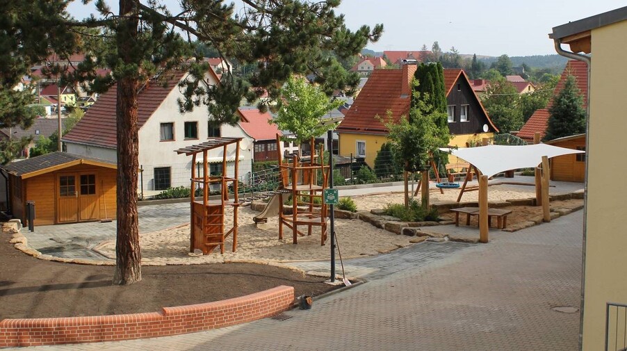 Der neue Spielplatz