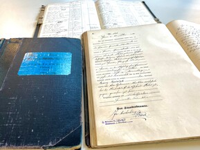 alte Bücher und Schriften