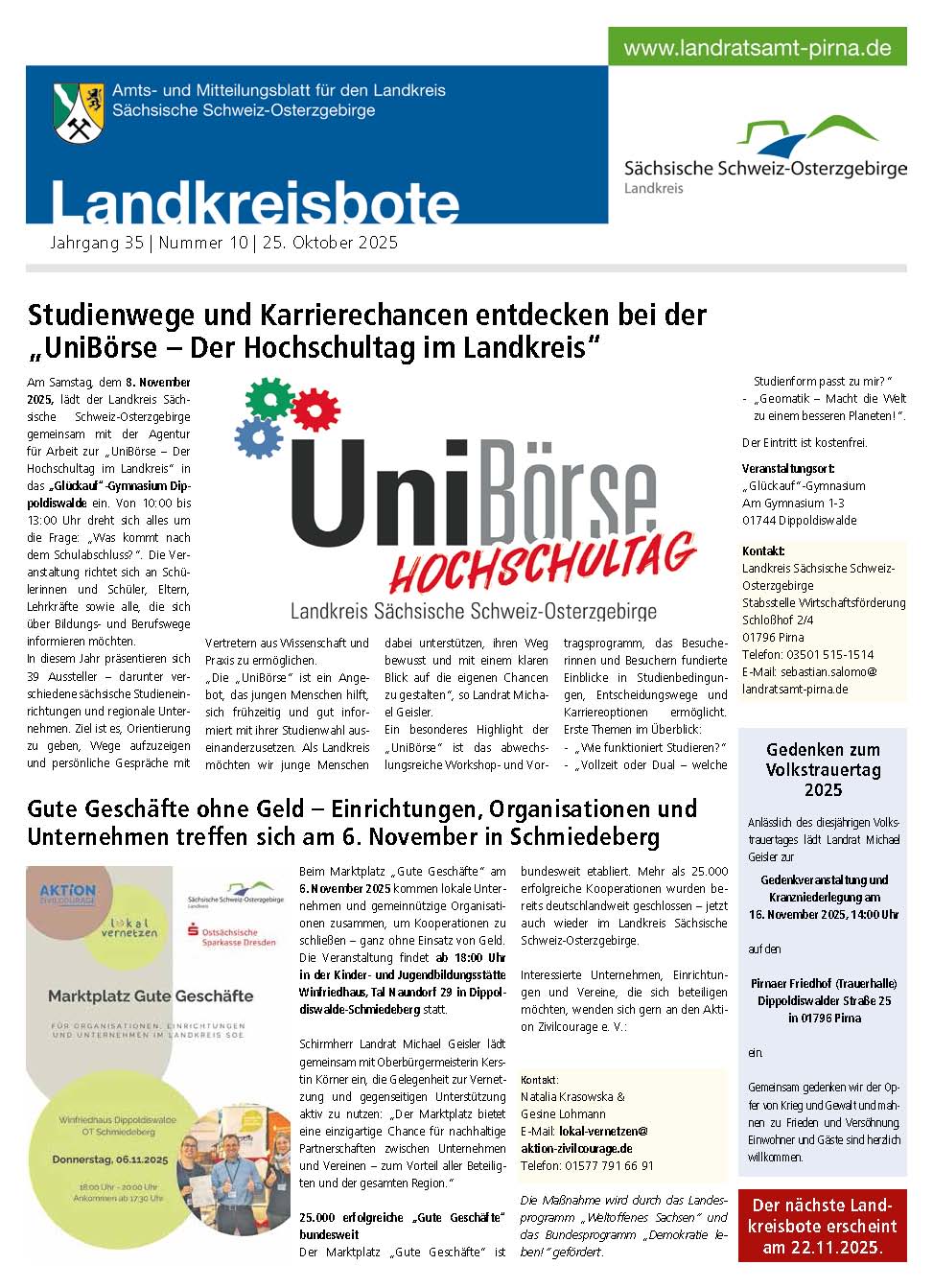 Titel Landkreisbote