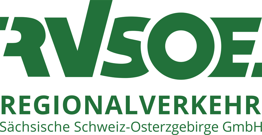 Logo des RVSOE Regionalverkehr Sächsische Schweiz-Osterzgebirge GmbH