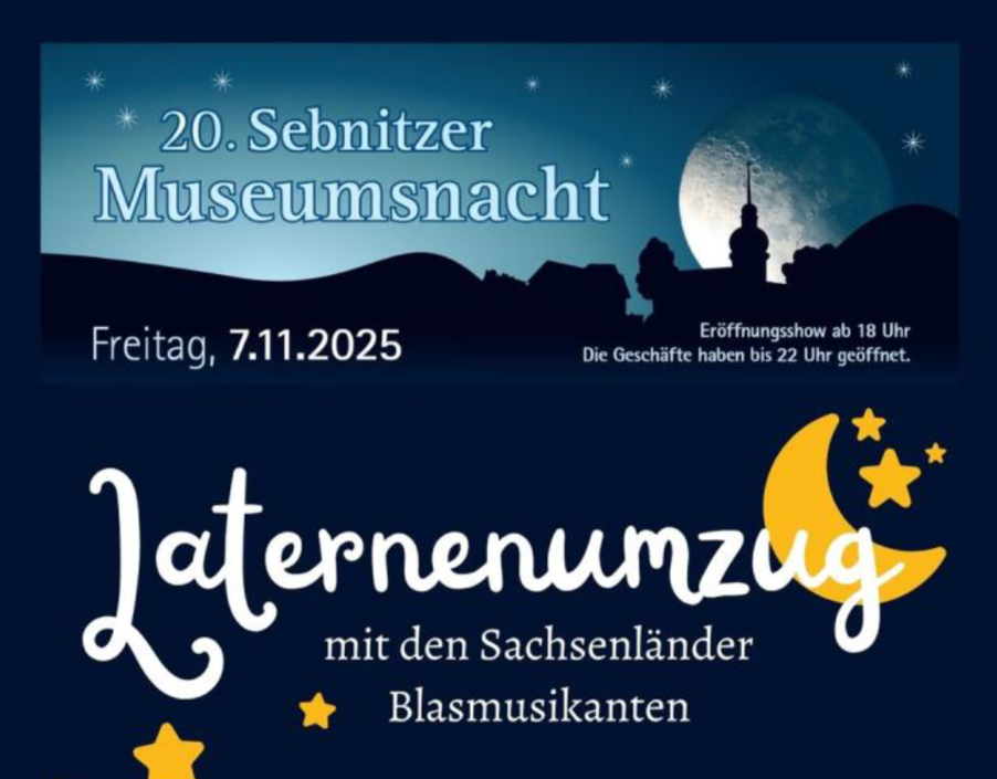 Poster 20. Museumsnacht Sebnitz